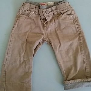 Khaki 514 straight legged